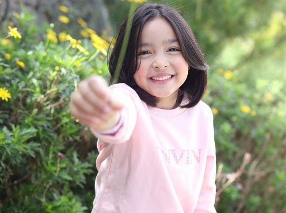 bé Zia,con gái Mỹ nhân đẹp nhất Philippines,gương mặt thiên thần
