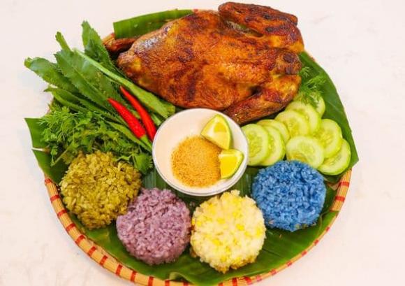gà nướng, gà nướng bằng nồi chiên không dầu, dạy nấu ăn