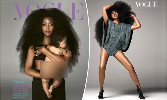 Naomi Campbell, Bức ảnh photoshop xấu nhất từ trước đến nay của Naomi Campbell , sao Hollywood