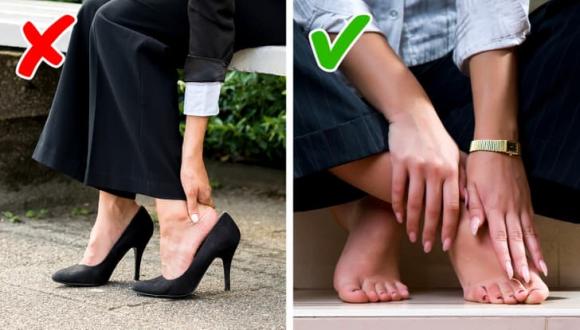 đi giày cao gót, mẹo đi giày cao gót, thời trang 