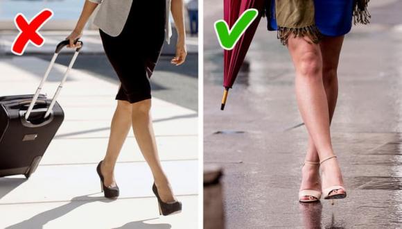 đi giày cao gót, mẹo đi giày cao gót, thời trang 