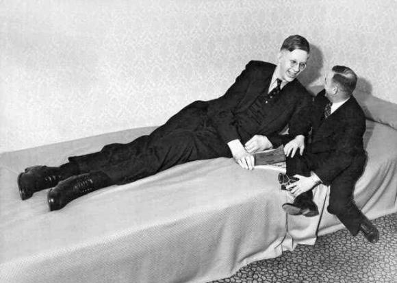 người đàn ông cao nhất thế giới, Robert Wadlow, kỷ lục thế giới