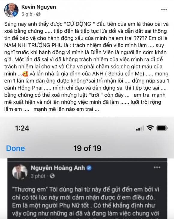 diễn viên Hoàng Anh, vợ cũ diễn viên Hoàng Anh, sao Việt