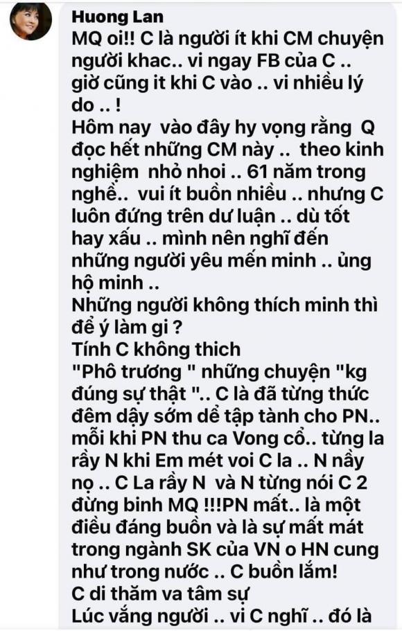 ,ca sĩ Phi Nhung, ca sĩ Mạnh Quỳnh, ca sĩ Hương Lan, sao Việt