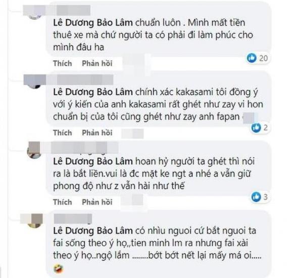 Lê Dương Bảo Lâm, diễn viên Lê Dương Bảo Lâm, sao Việt