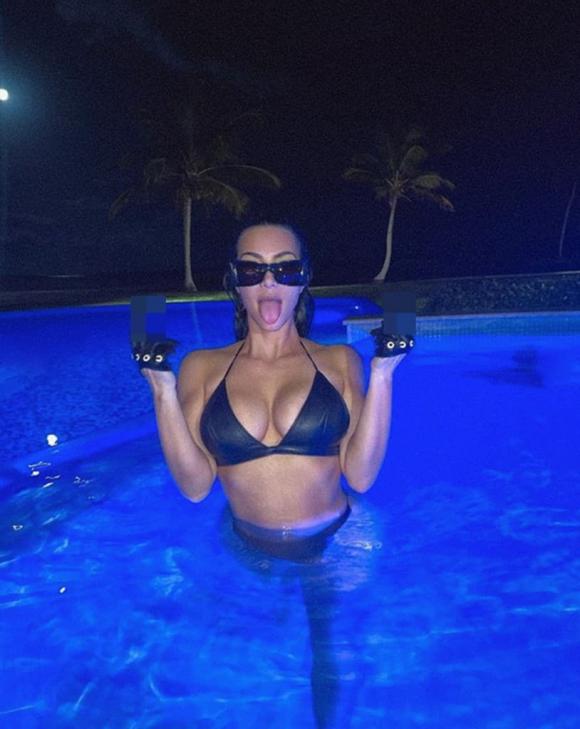 Kim Kardashian, siêu vòng 3, sao âu mỹ, kanye west
