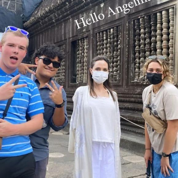 Đền Angkor Wat, angelina jolie, sắc vóc, sao hollywood 