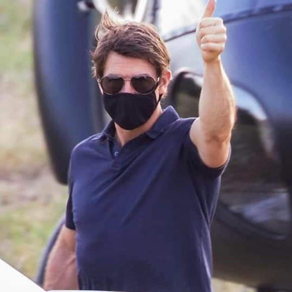 tom cruise, bù xù, râu bạc, sao hollywood 