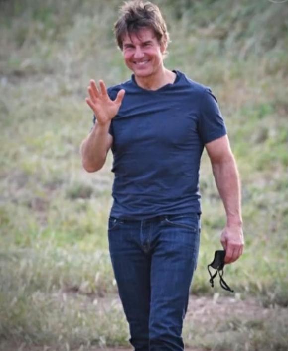 tom cruise, bù xù, râu bạc, sao hollywood 