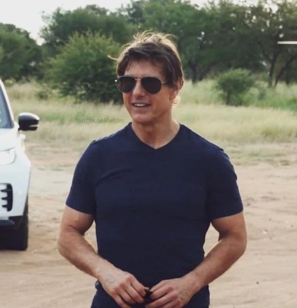 tom cruise, bù xù, râu bạc, sao hollywood 