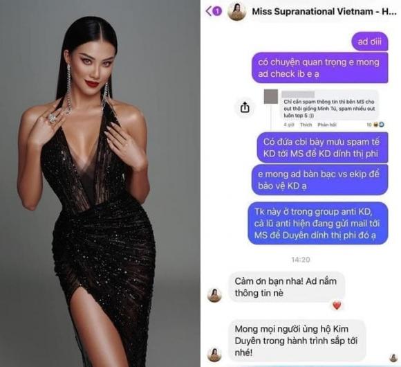 á hậu Kim Duyên, sao Việt