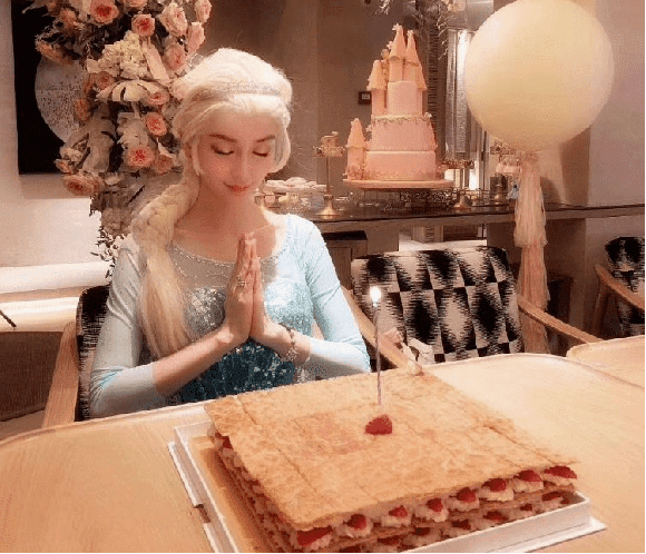 angelababy, huỳnh hiểu minh, sinh nhật angelababy