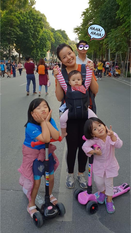 Minh Trang, Minh Trang làm mẹ, chăm con 
