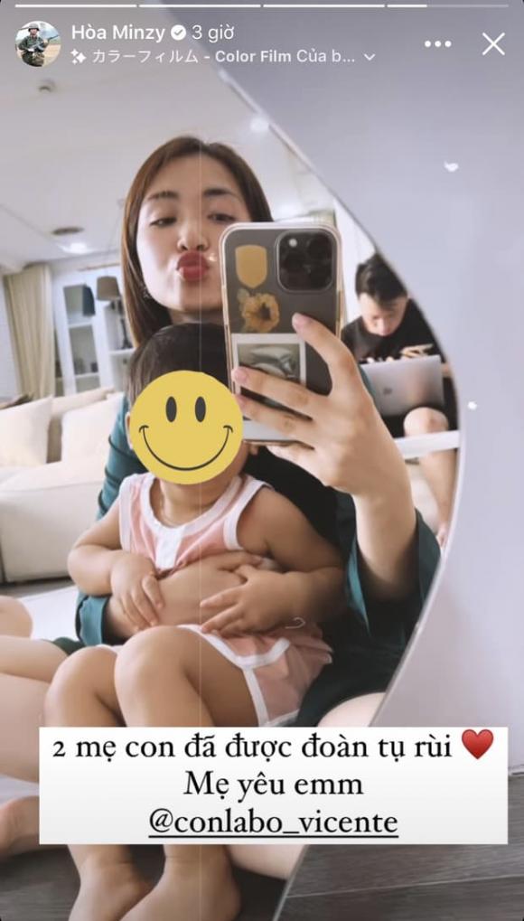 nữ ca sĩ hoà minzy,con trai Hòa Minzy,sao Việt