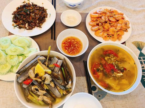 mâm cơm, mâm cơm ngon, món ngon 