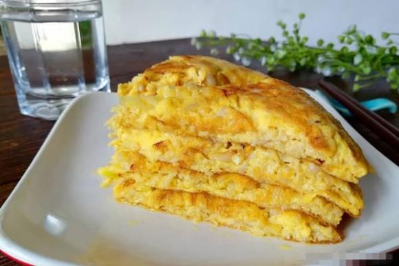 trứng tráng, trứng tráng kim châm, món ngon mỗi ngày