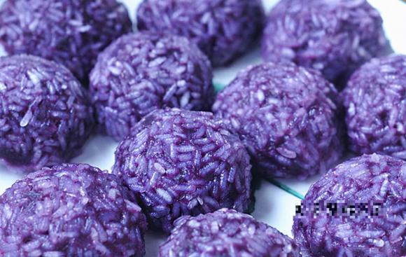 ẩm thực gia đình, ẩm thực, xôi khoai lang tím