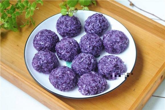 ẩm thực gia đình, ẩm thực, xôi khoai lang tím