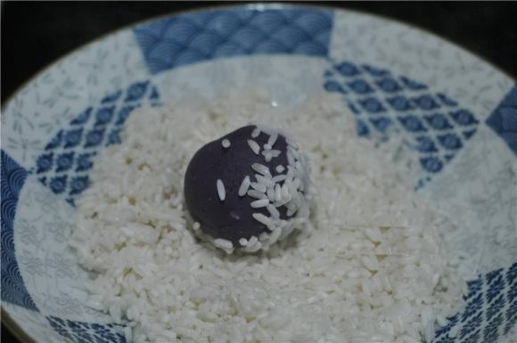 ẩm thực gia đình, ẩm thực, xôi khoai lang tím