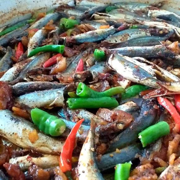 cá nục kho tiêu ớt xanh, cá nục kho, công thức cá nục kho tiêu ớt xanh
