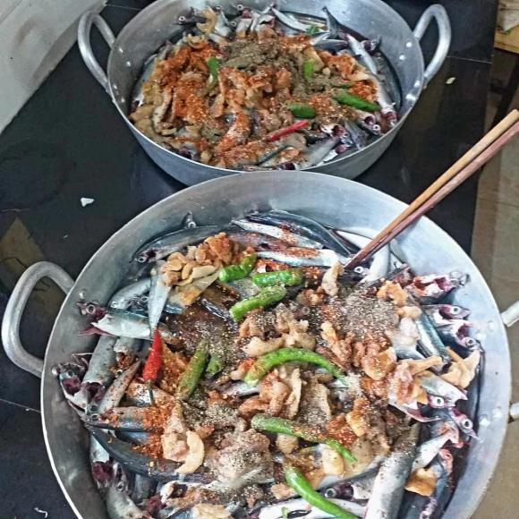 cá nục kho tiêu ớt xanh, cá nục kho, công thức cá nục kho tiêu ớt xanh