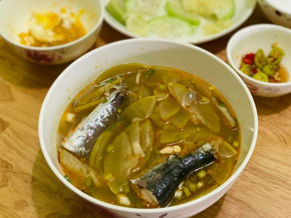 muối bầu, bầu muối chua, canh bầu, xào bầu muối