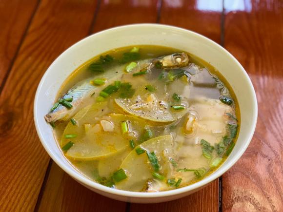 muối bầu, bầu muối chua, canh bầu, xào bầu muối