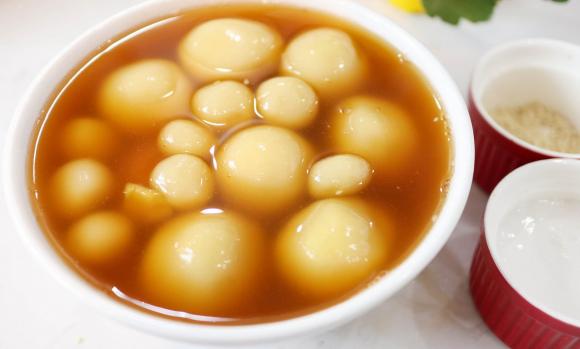 bánh trôi, cách làm bánh trôi, món ngon 
