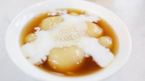 bánh trôi, cách làm bánh trôi, món ngon 