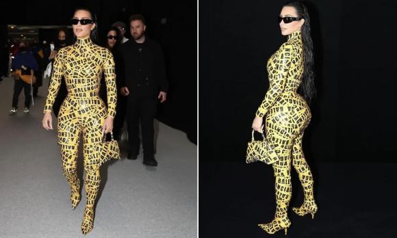 Kim Kardashian, thời trang sao, siêu vòng 3