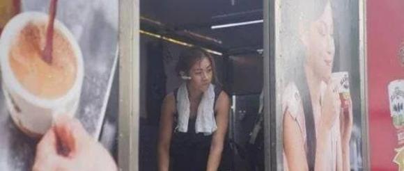 Chu Thiên Bội, hotgirl bốc vác