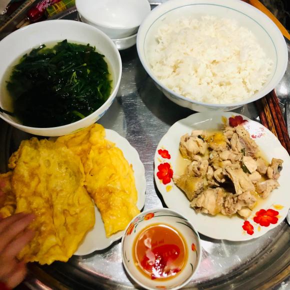 mâm cơm, mâm cơm cho người f0, món ngon 