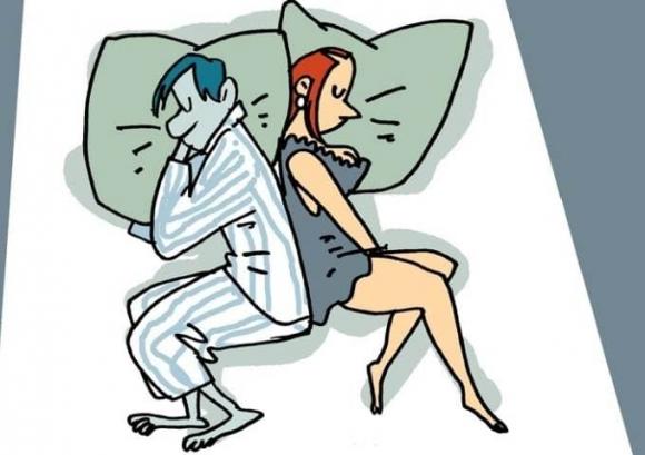 tử thế ngủ, chuyện vợ chồng, vợ chồng ngủ với nhau