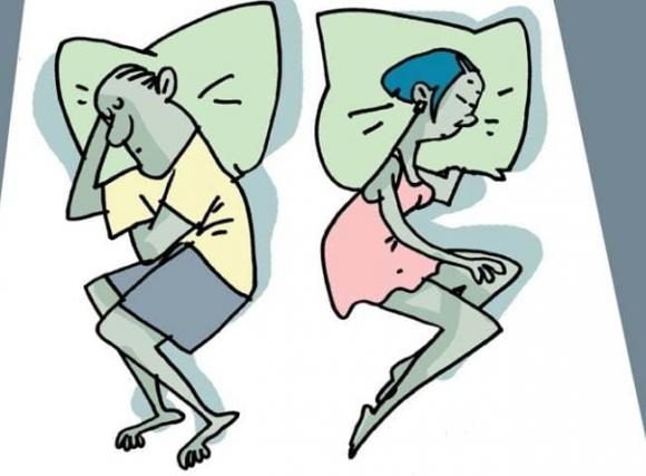tử thế ngủ, chuyện vợ chồng, vợ chồng ngủ với nhau