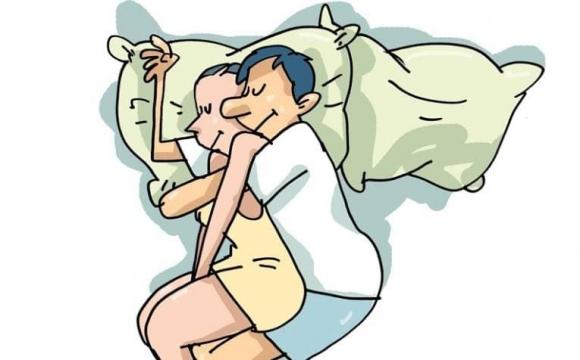 tử thế ngủ, chuyện vợ chồng, vợ chồng ngủ với nhau