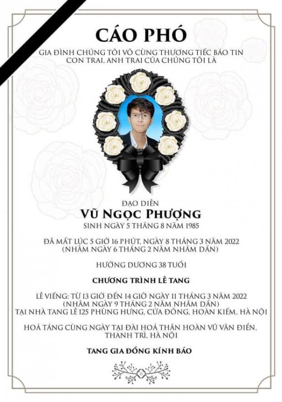 đạo diễn Vũ Ngọc Phượng, sao Việt