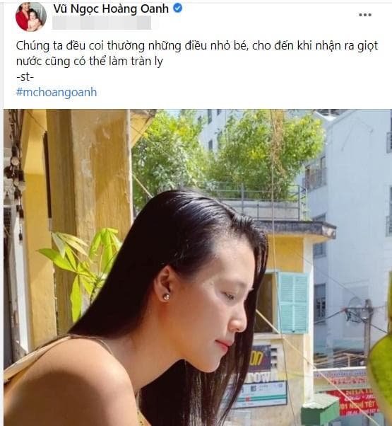 á hậu Hoàng Oanh, sao Việt, MC Hoàng Oanh