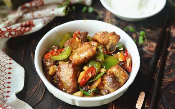 Sườn xào cay, dạy nấu ăn, món ngon