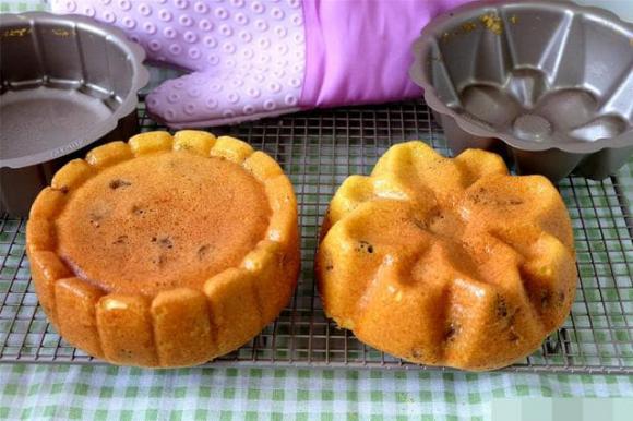 làm bánh, bánh bí đỏ, dạy nấu ăn