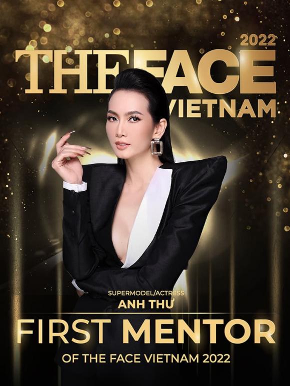 siêu mẫu Anh Thư, The Face Vietnam 2022, sao Việt