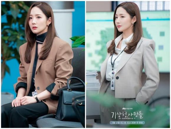 Park Min Young, thời trang công sở của Park Min Young, phim mới của Park Min Young, phim Dự báo tình yêu và thời tiết