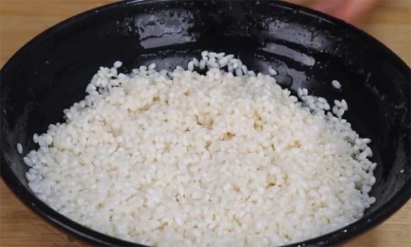 bánh gạo nếp, xôi nếp, dạy nấu ăn, làm bánh