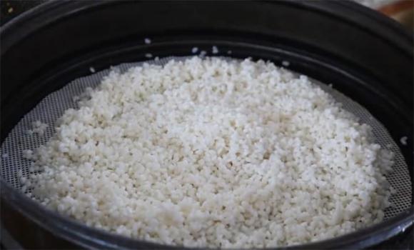 bánh gạo nếp, xôi nếp, dạy nấu ăn, làm bánh