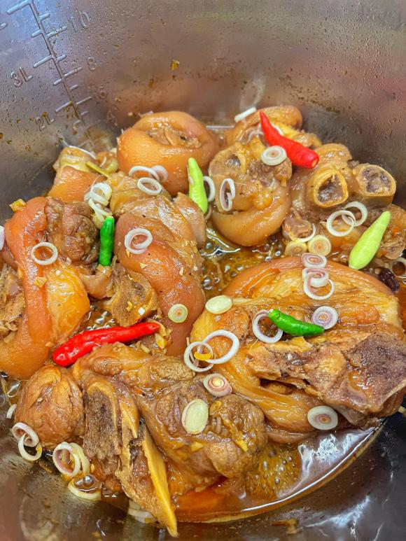 giò heo, giò heo kho coca, món ngon 