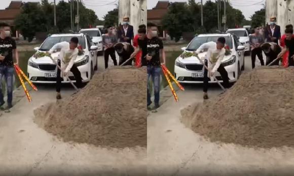 quà cưới khủng, đám cưới, sổ đỏ