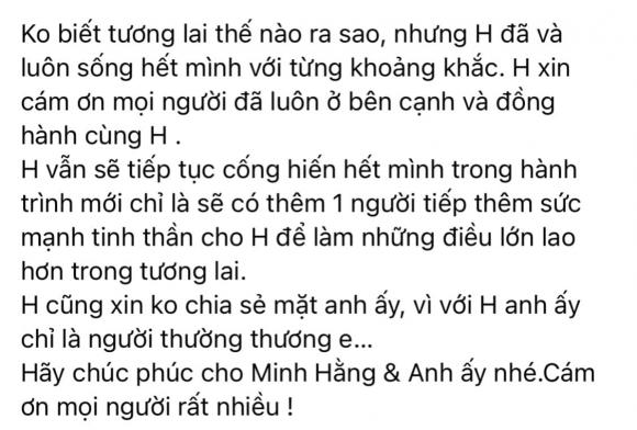 minh hằng được cầu hôn, minh hằng, sao việt 