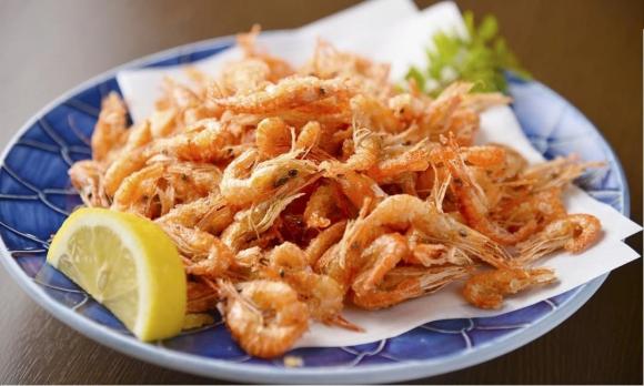 tôm, tôm đồng, tôm đồng chiên giòn, món ăn ngon, tôm chiên
