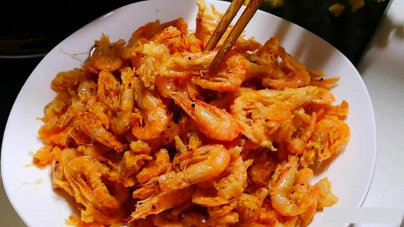 tôm, tôm đồng, tôm đồng chiên giòn, món ăn ngon, tôm chiên