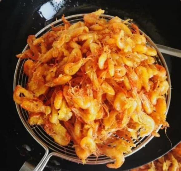 tôm, tôm đồng, tôm đồng chiên giòn, món ăn ngon, tôm chiên