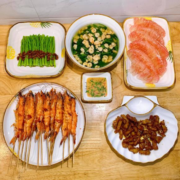 mâm cơm, mâm cơm đẹp ngon, mâm cơm hè 